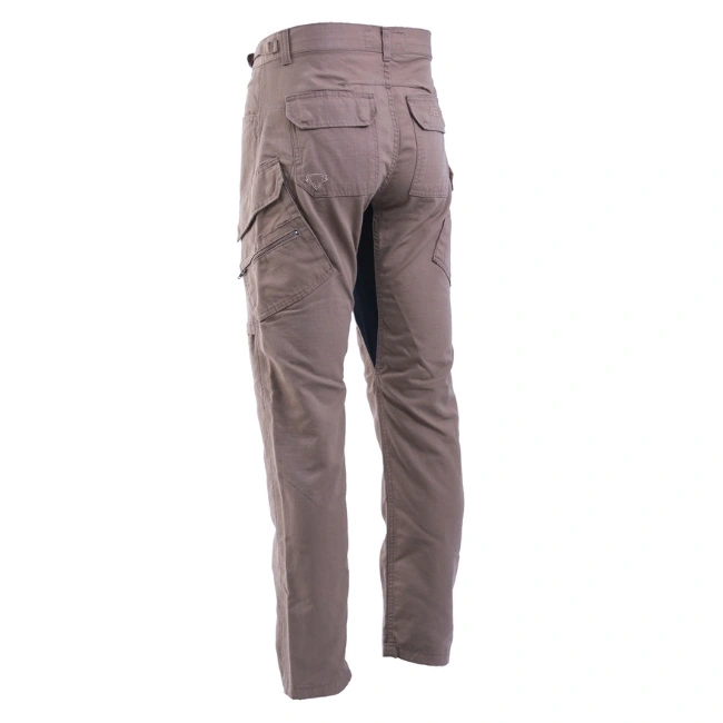 Calça Defender Adventure Bege masculina: vista traseira original
