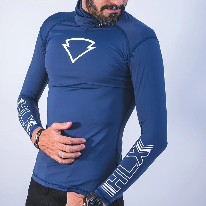 Blusa Segunda Pele Azul da HLX
