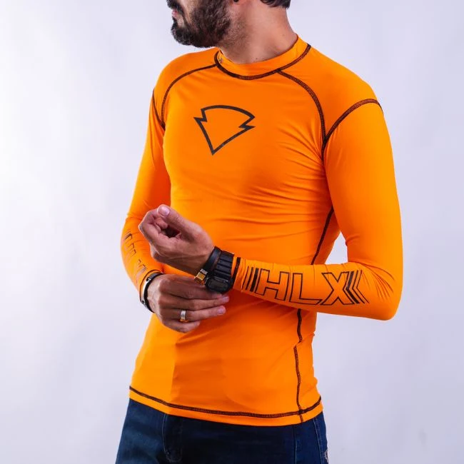 Blusa Segunda Pele Laranja da HLX
