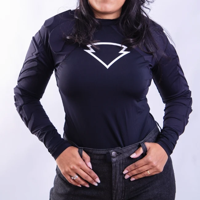 Blusa Segunda pele com Proteções 2.0 Feminina da HLX