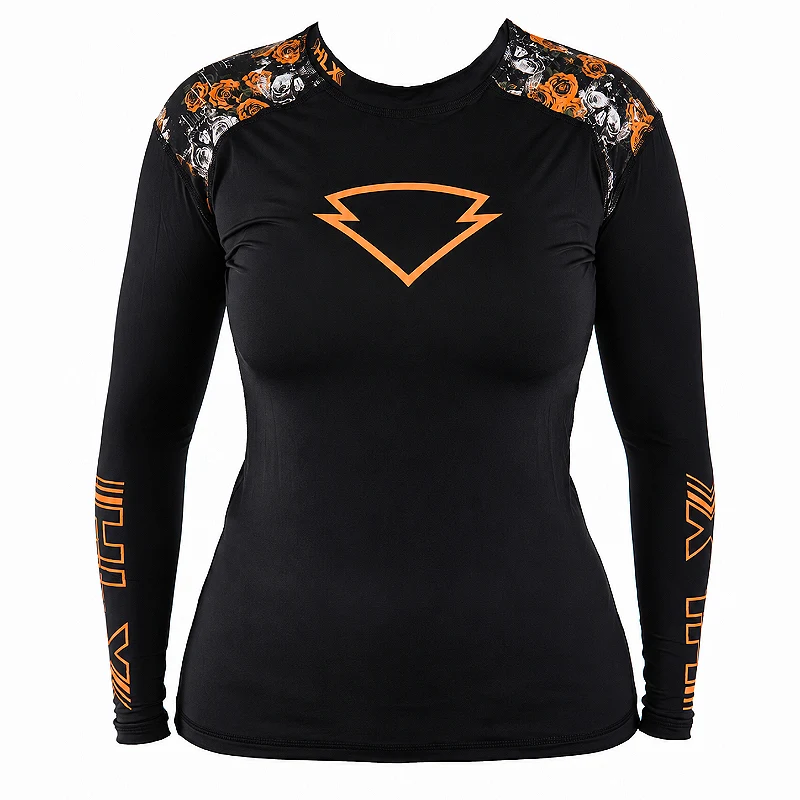 A blusa vista de frente