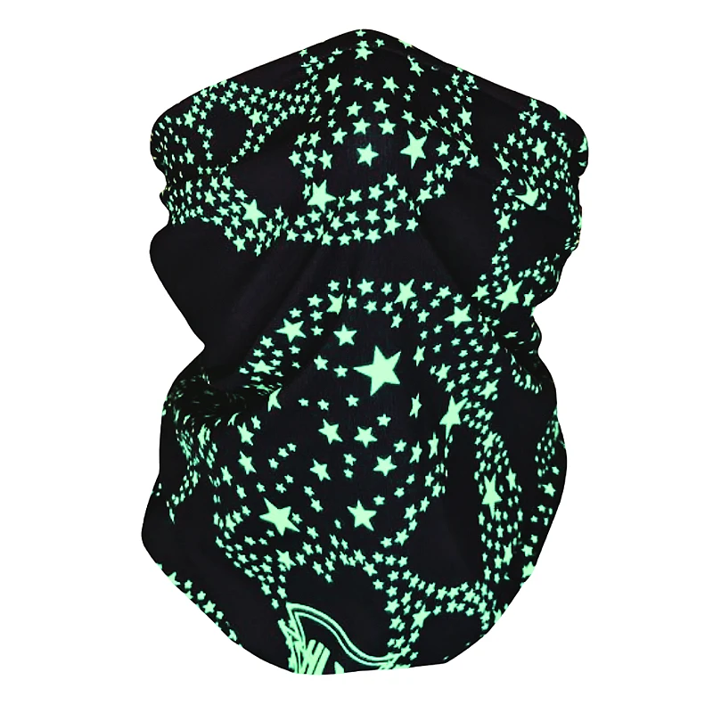 Tubo Flex - Caveiras Estrelas Menta da HLX