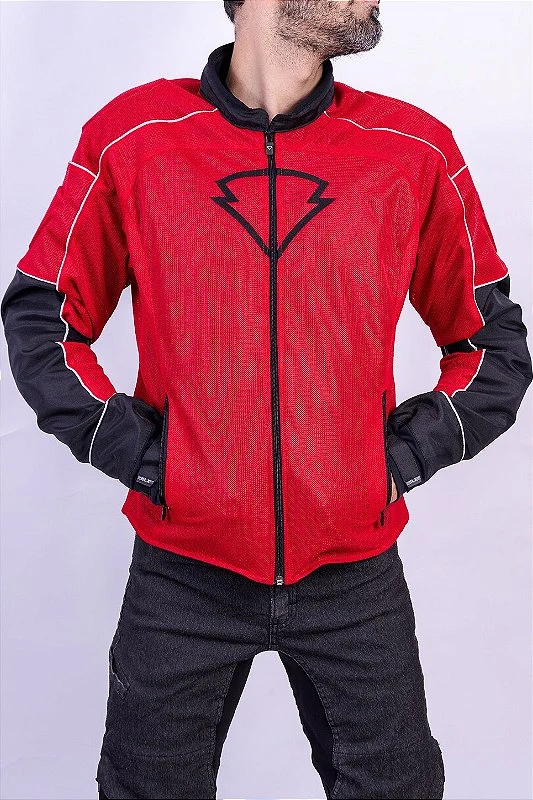 Jaqueta Verano EVO Masculina Vermelha da HLX