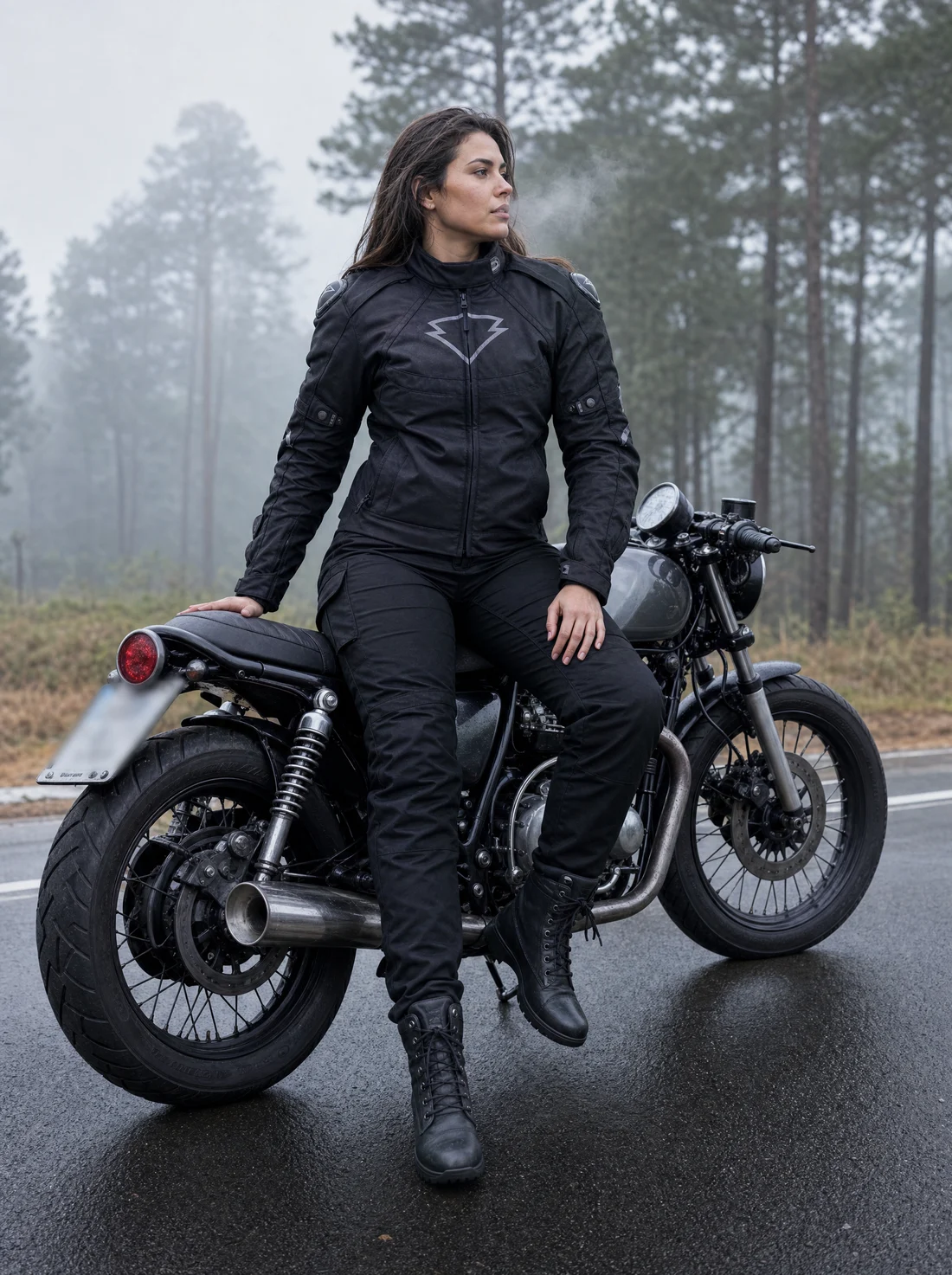 Jaqueta Winter Feminina na neblina